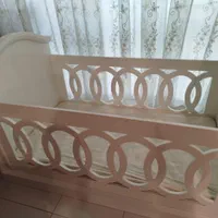 تخت کودک همراه با تشک نو