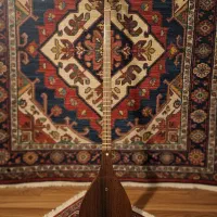 سه تار کاسه گردو استاد یداله گودرزی|سازهای سنتی|اصفهان, باغ زرشک|دیوار