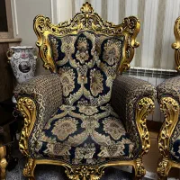 مبل سلطنتی ۹نفره|مبلمان خانگی و میز عسلی|ری, اقدسیه|دیوار