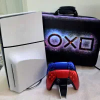 کنسول بازی پی اس فایو ۲دسته فول گیم با پایه شارژ