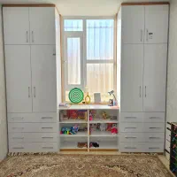 کابینت کمد دیواری تی وی وال تخت تاشو|مصالح و تجهیزات ساختمان|خواف, |دیوار