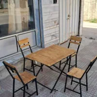 صندلی و میز تاشو باغی