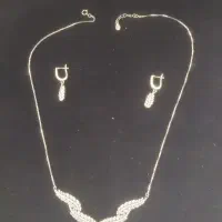 گردنبند و گوشواره ست نفره