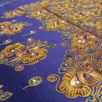 شلواربندری گلابتونی وملیله ایی قیمت ۳۵۰۰۰۰۰۰