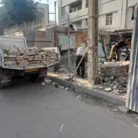 حمل نخاله و مصالح ساختمانی