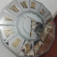 ساعت دیواری آینه ای