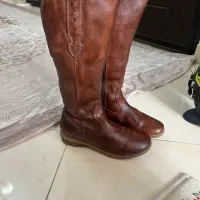 بوت چرم طبیعی سایز۳۷ در حد نو|کیف، کفش، کمربند|تهران, نارمک|دیوار