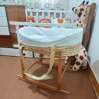 گهواره چوبی کاملا نو