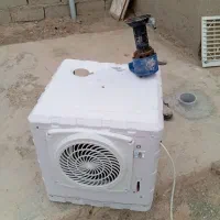 کولر آبی کوچک بدنه سالم ولی موتورش سوخته