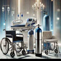 اکسیژن ساز تخت بیمار بای پپ کپسول ساکشن واکر ویلچر