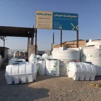 تانکرمخزن منبع وان پلی اتیلن قبل پمپ آب