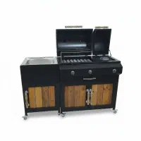 باربیکیو گازی ذغالی  کباب پز فضای باز باغی ویلا