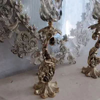 آینه و شمعدان|صنایع دستی و سایر لوازم تزئینی|بناب, |دیوار