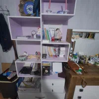 کتاب. خانه|کتابخانه، شلف، قفسههای دیواری|ساری, |دیوار