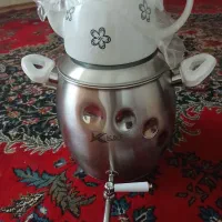 کتری شیر دار با قوری