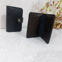 کیف و جاکارتی چرم طبیعی دستدوز