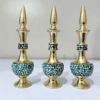 سرمه دان برنج فیروزه کوب