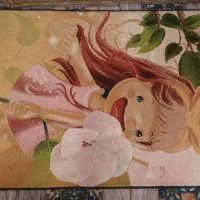 گلیم فرش یک در یک ونیم