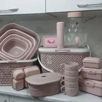 سبد پکنیک با تمام وسایل تو عکس