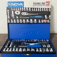 مجموعه 40 عددی سری بکس درایو 1/4 و 3/8 اینج نوا|ابزارآلات|تهران, پاسداران|دیوار