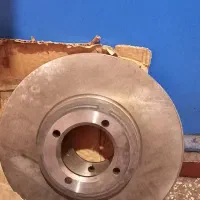 دیسک چرخ جلو پژو 504  کارتن دو عددی ساخت آلمان