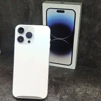 Apple آیفون ۱۴پرومکس سفید بدون چک بدون پیش پرداخت