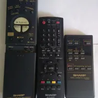 کنترل ویدیو SHARP شارپ|پخش‌کننده DVD و ویدیو|تهران, فلسطین (میدان انقلاب)|دیوار