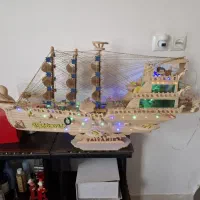 کشتی کلکسیونی دست ساز|کلکسیون اشیاء عتیقه|قم, آذر (نکویی)|دیوار