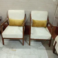 مبل ۸نفره با پارچه تدی با جلو مبلی و عسلی اقساط|مبلمان خانگی و میز عسلی|قدس, شهرقدس|دیوار