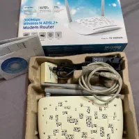 مودم دو آنتن ۴پورت تمیز با برد عالی