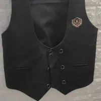 ست کامل پیراهن شلوار وجلیقه با کروات پسرانه|کفش و لباس بچه|آمل, |دیوار