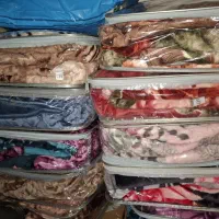 پتوی روشا گلدار و یکنفره رنگ بندی|رختخواب، بالش، پتو|تهران, شکوفه (عبدل آباد)|دیوار