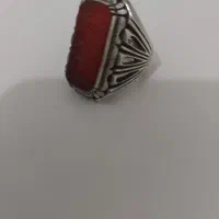 انگشتر مردانه نقره عقیق