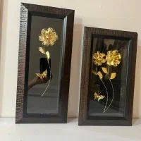 تابلو گل و پروانه