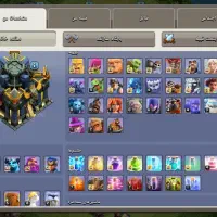 اکانت کلش آف کلنز|کنسول، بازی ویدئویی و آنلاین|فیروزآباد (فارس), |دیوار