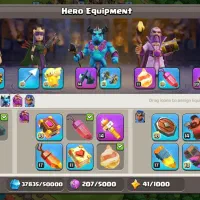 اکانت کلش آف کلنز تان 17 مکس|کنسول، بازی ویدئویی و آنلاین|بوشهر, |دیوار