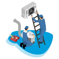 خدمات اسپیلت پکیج بخاری ژاپنی ب صورت شبانه روز