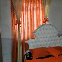 پرده و روتختی ست