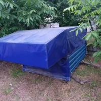 اتاق وانت مزدا مسقف چادری و فلزی خیلی محکم وعالی|قطعات یدکی و لوازم جانبی|اسالم, |دیوار