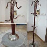 رخت اویز لباس میله ای پایه سنگی