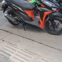 موتور کلیک اپ سالم مشکی مدل ۱۴۰۱|موتورسیکلت|پردیس, فاز ۱۱|دیوار