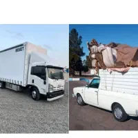 ایسوزو وانت کارگر اسباب کشی حمل اثاثیه باربری