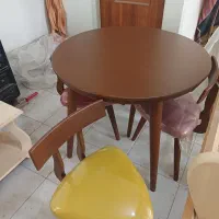 میز وصندلی ناهار خوری چوب راش