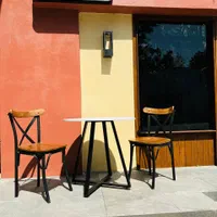 صندلی و میز فلزی و چوبی ایلیکا مدرن|میز و صندلی غذاخوری|تهران, شهید رجایی|دیوار