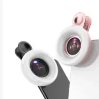 لنز عکاسی با رینگ لایت سرهم