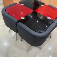 میزناهار خوری/۴نفره/شیشه ای|میز و صندلی غذاخوری|آستارا, |دیوار