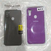 قاب محافظ گوشی سامسونگ مدل A11 رنگ توسی و بنفش