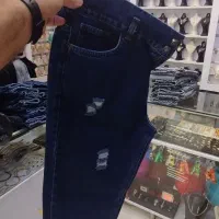 شلوار جین . پارچه ای . کتان ، زنانه|لباس|تبریز, |دیوار