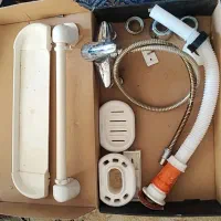 ست شیرآلات و سنگ روشویی سرویس بهداشتی|لوازم سرویس بهداشتی|بیرجند, |دیوار