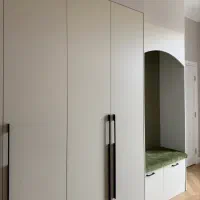 کمد دیواری mdf/نئوکلاسیک|جاکفشی، کمد، دراور|اندیشه, اندیشه فاز ۴|دیوار